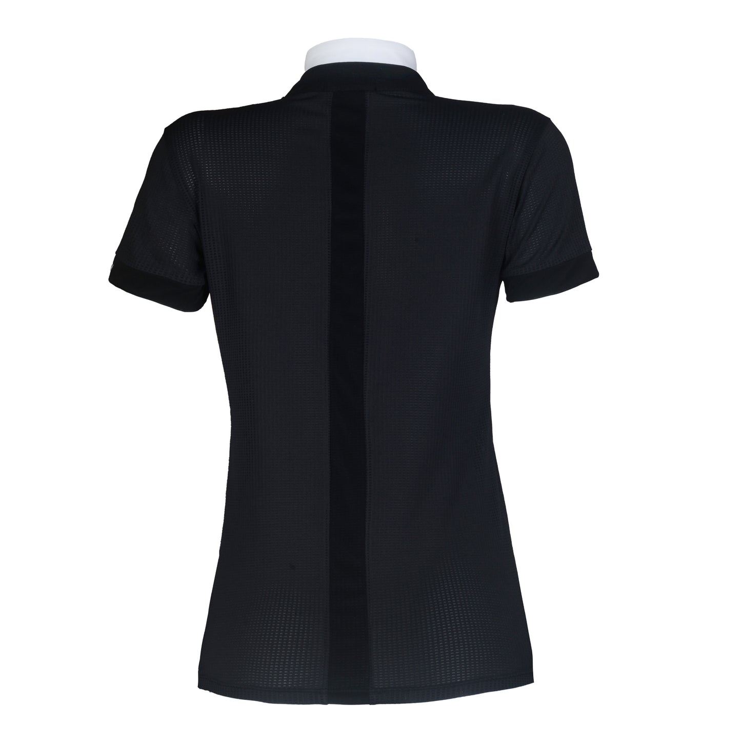 Blusa Prova Hipismo Sport Air SS Preta - Lucky_U Riders