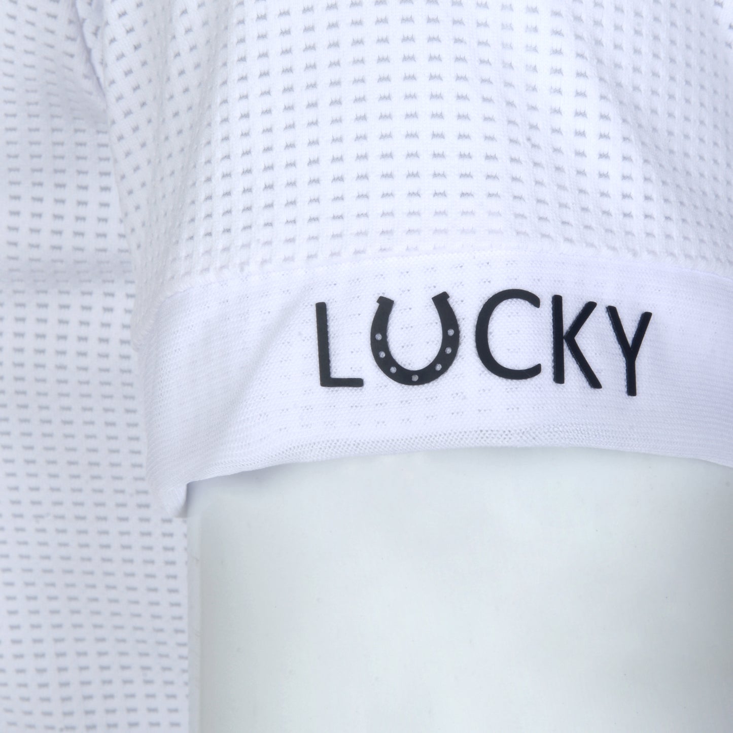 Blusa Prova Hipismo Sport Air SS Branca - Lucky_U Riders