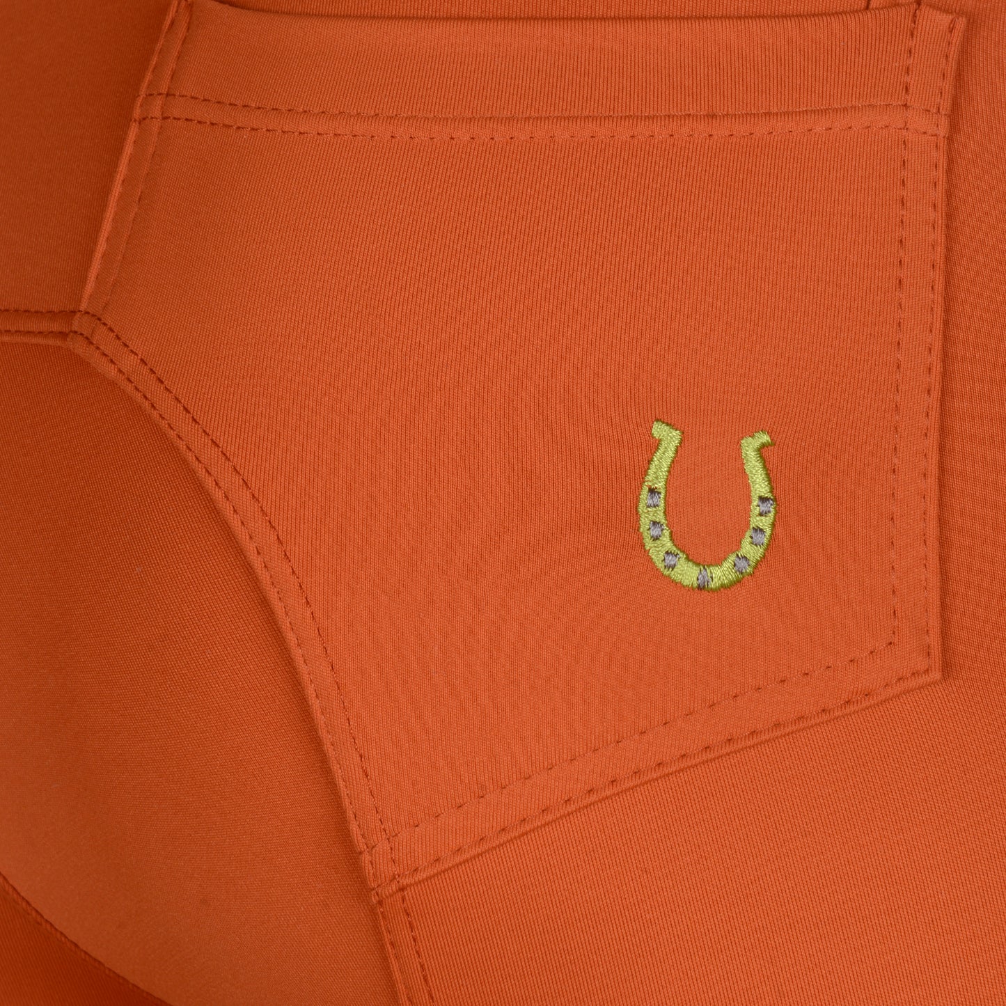 Culote Treino Hipismo - New Breeches Infantil Tijolinho - Lucky_U Riders