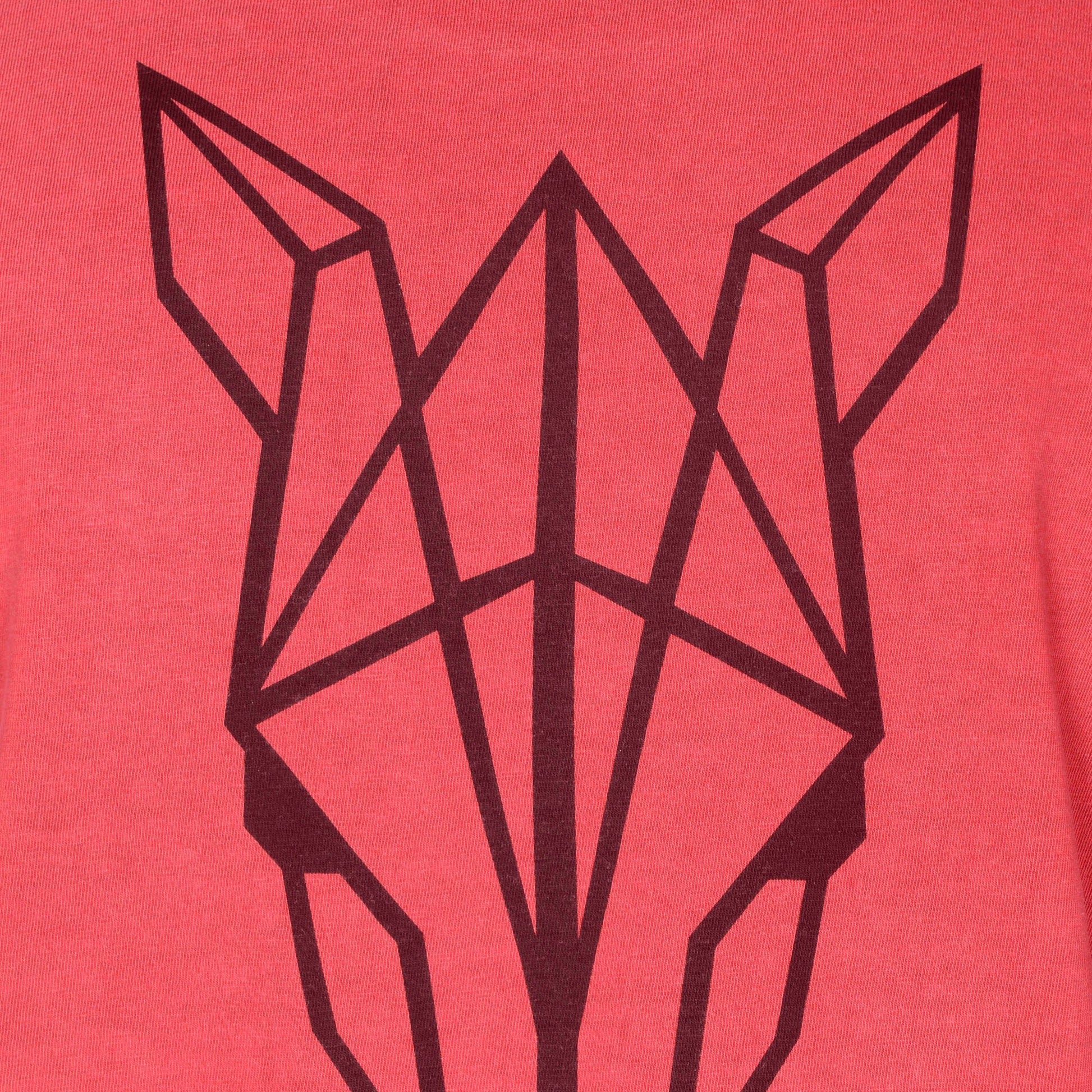 Men's T-shirt Cavalo 3D Vermelha - Lucky_U Riders
