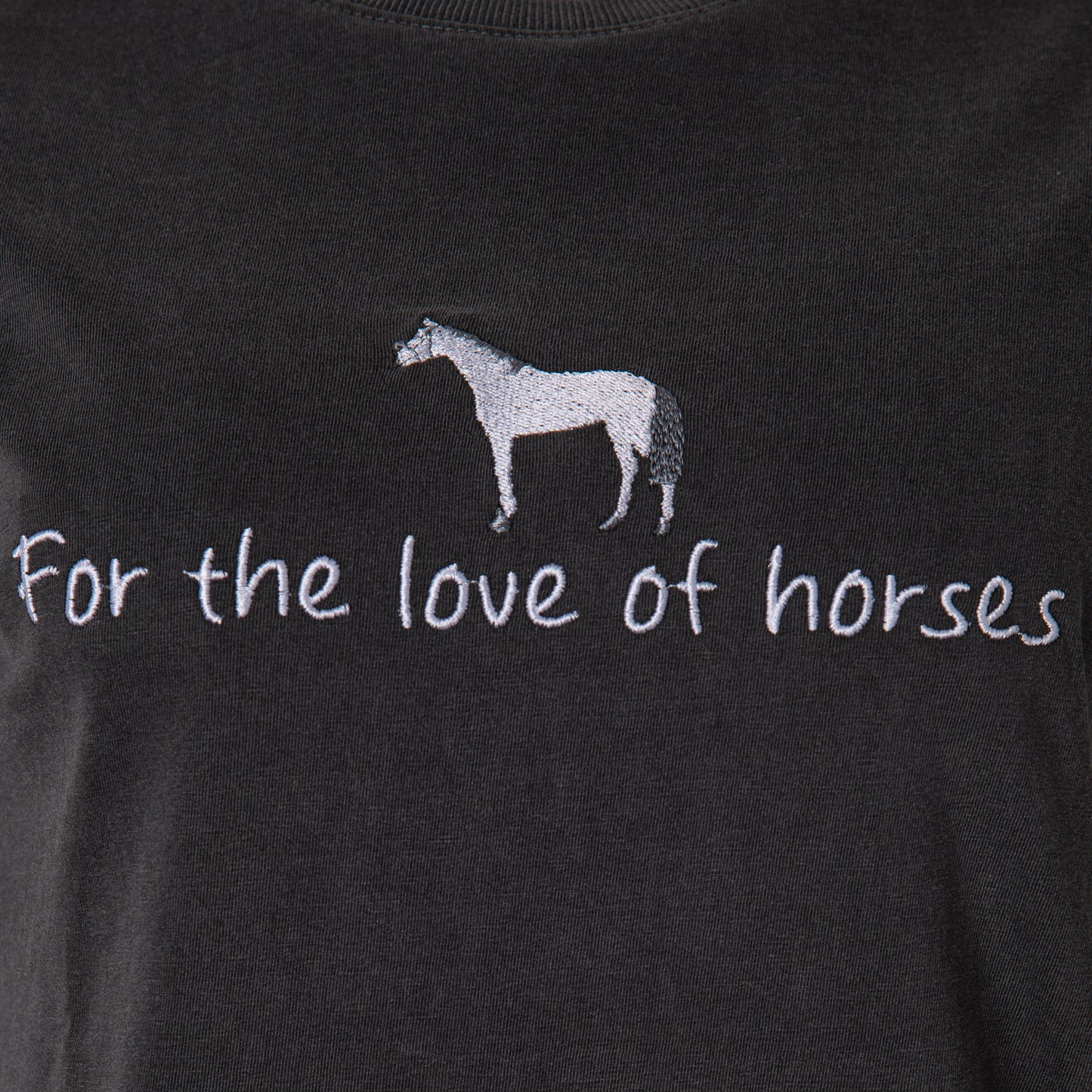 T-Shirt Love of Horses Chumbo