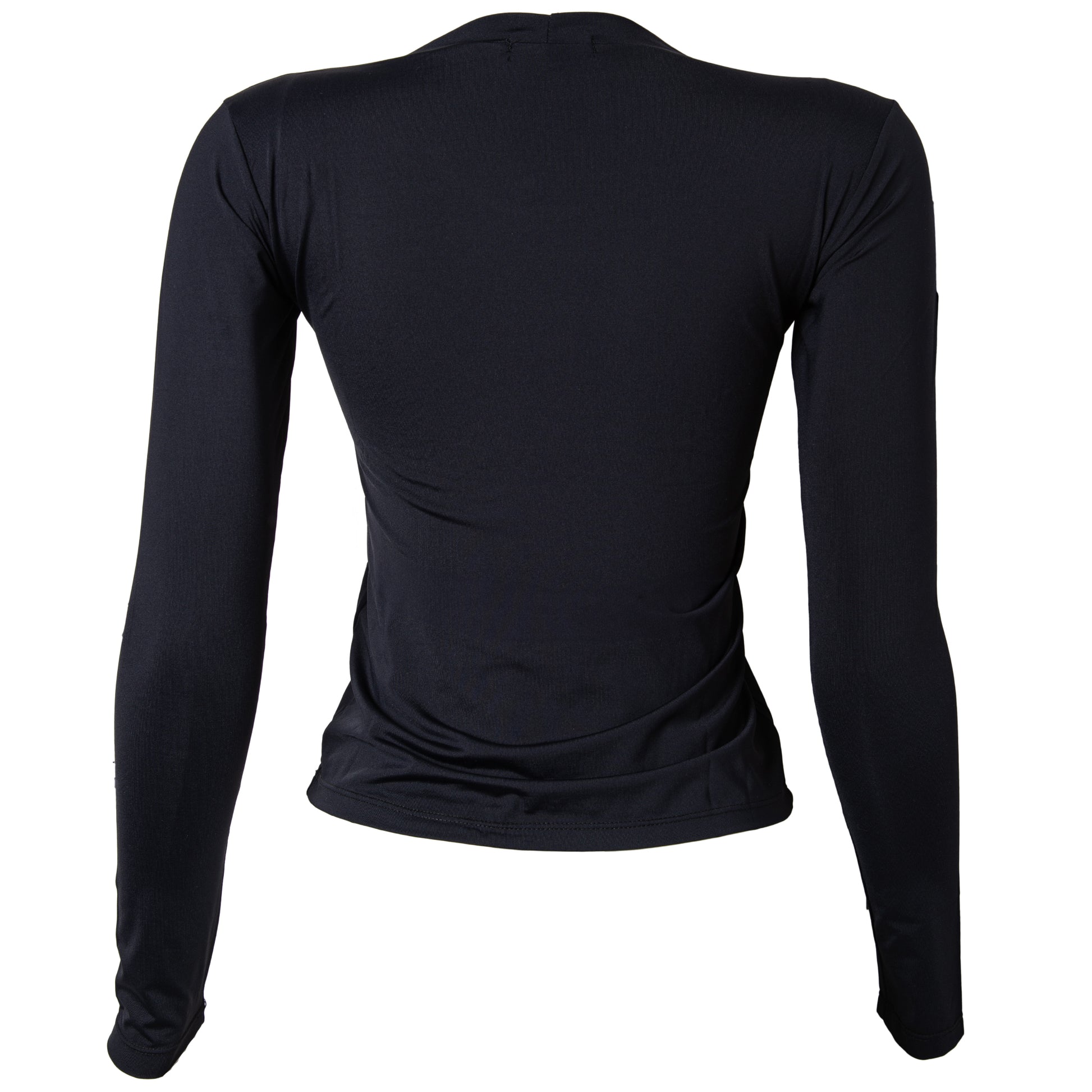 Blusa Treino Hipismo Training Tech LS Preta - Lucky_U Riders